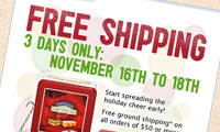 Emailer "Free Shipping"